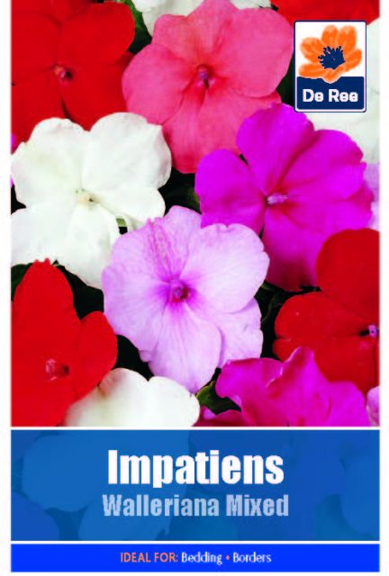 De Ree Impatiens Walleriana Mixed Seed