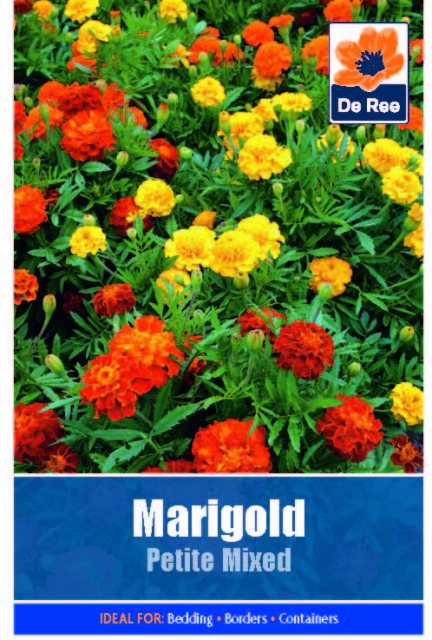 De Ree Marigold Petite Mixed Seed