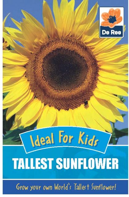 De Ree Tallest Sunflower Seed