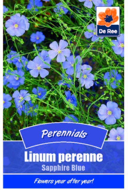 De Ree Linum Perenne Sapphire Blue Seed