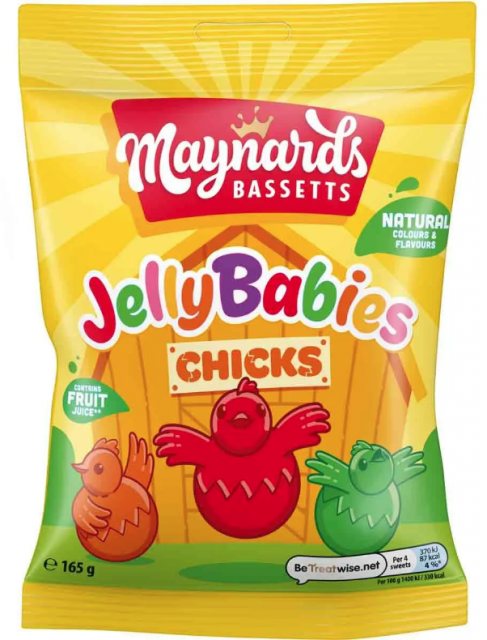 Maynards Bassetts Jelly Babies Chicks