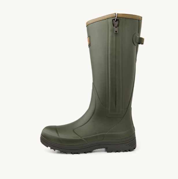 Mens deals zipped wellingtons