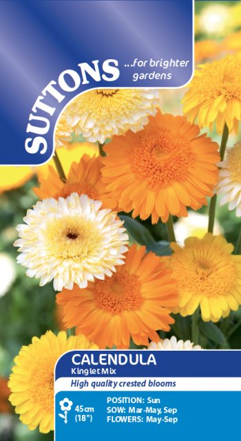 SUTTONS Suttons Calendula Kinglet Mix Seeds