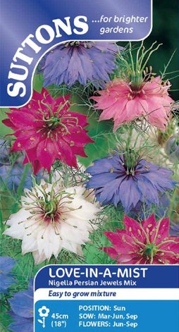 SUTTONS Suttons Love In A Mist Nigella Persian Jewels Mix Seeds