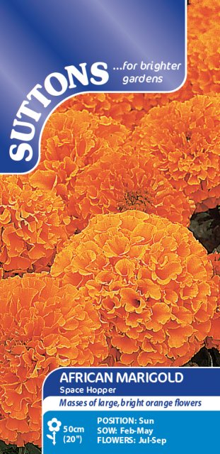 SUTTONS African Marigold Space Hopper Seeds