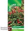 SUTTONS Suttons Chilli Pepper Quick Fire F1 Seeds