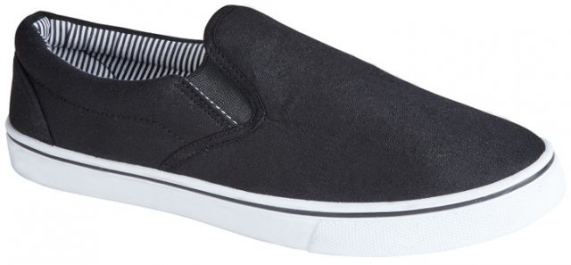 Urban Jacks Boston Trainer Black - Trainers - Mole Avon