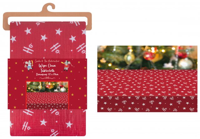 Christmas Ho Ho Ho Table Cloth 132 x 178cm