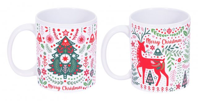 Christmas Scandi Mug Assorted