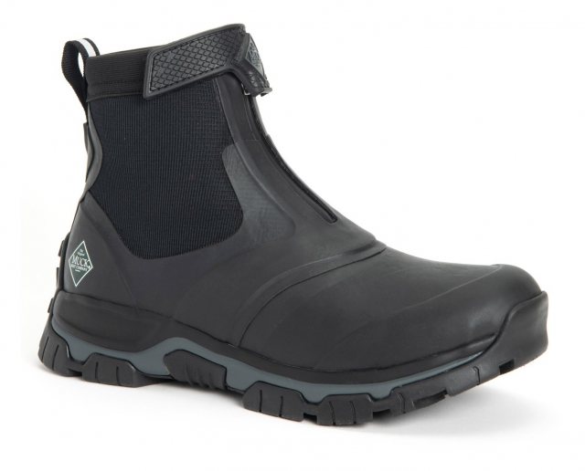 Muck Boot Hunter Apex Mid Zip Wellington Boot Black