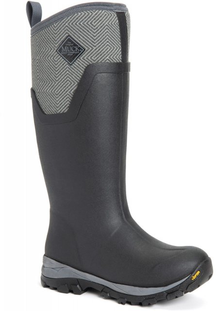 Muck Boot Muck Boots Arctic Ice Tall Geometric Wellington Black/Grey