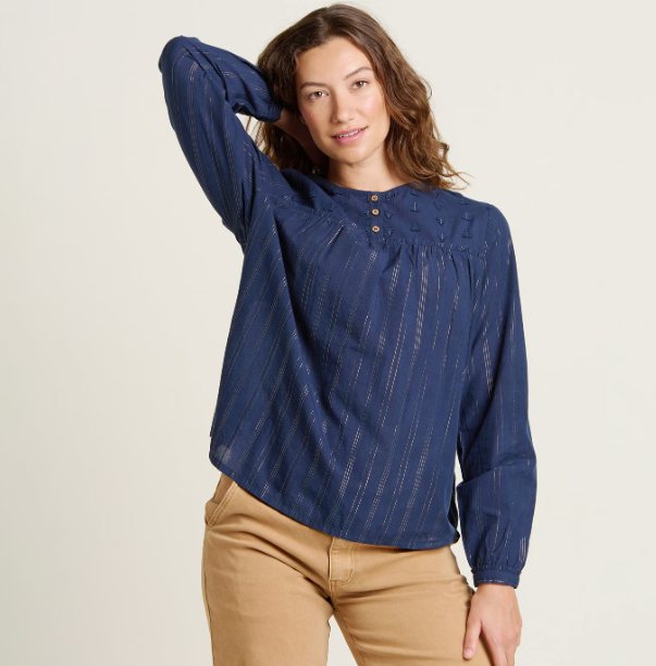 Brakeburn Brakeburn Canford Blouse Navy