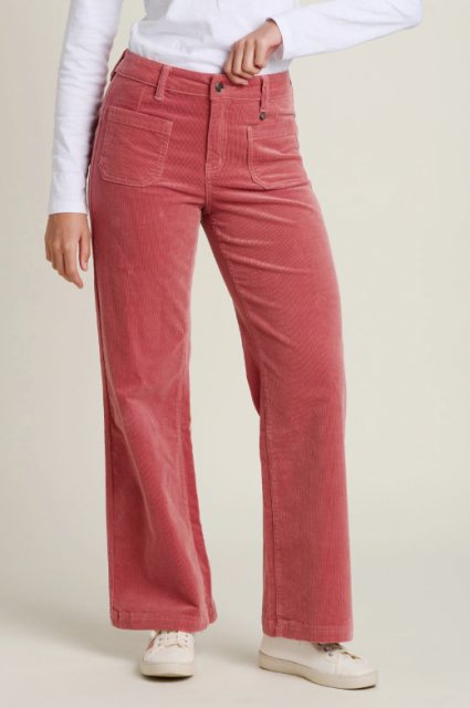 Brakeburn Brakeburn Kickflare Cord Trouser Pink