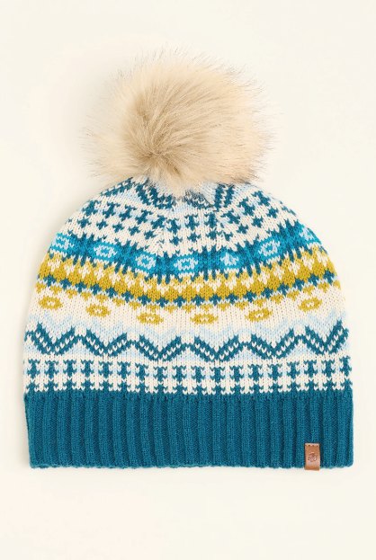 Brakeburn Brakeburn Fairisle Knitted Hat