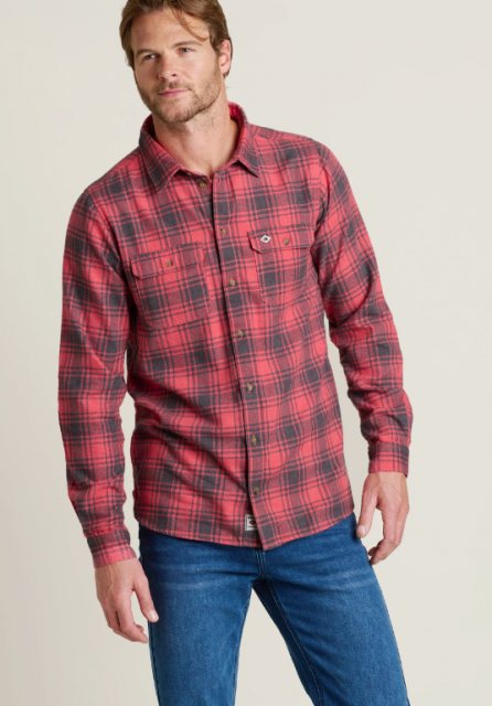 Brakeburn Brakeburn Checked Overshirt Pink