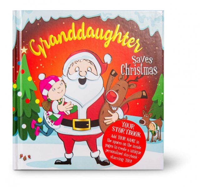 Personalised Christmas Storybook Special Granddaughter