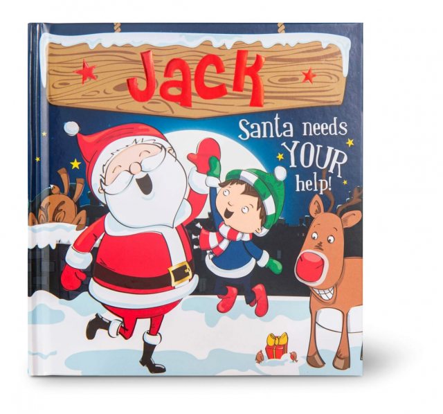 Personalised Christmas Storybook J