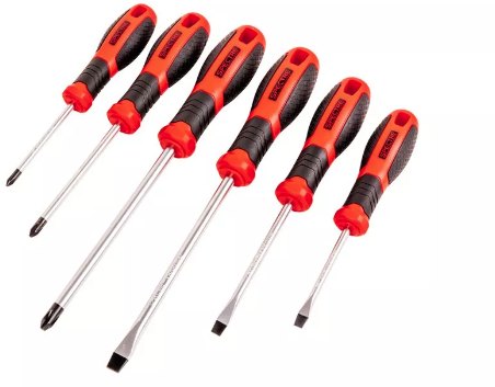 SPECTRE Spectre Screwdriver Set 6 Piece