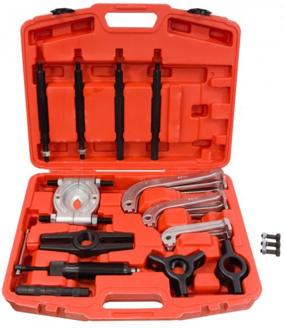 Jefferson Tools Jefferson Hydraulic Puller Set 10 Tonne 23 Piece