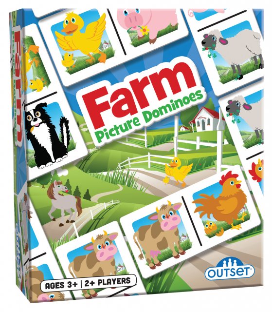 Farm Dominoes Set