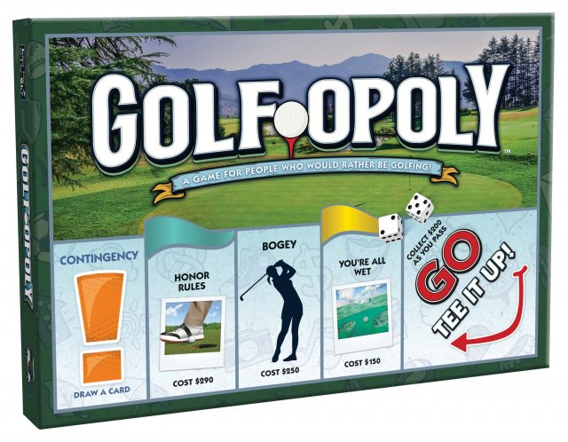 Golf-Opoly Board Game