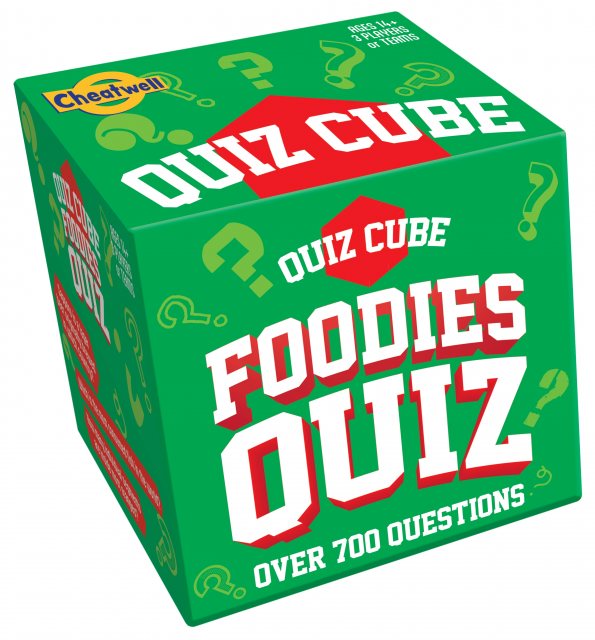 Foodies Quiz Cube