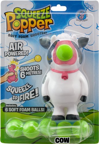 Moo Squeeze Popper Toy