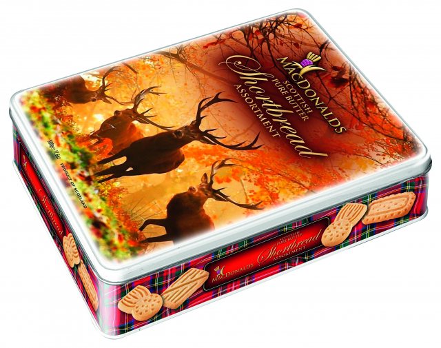 Macdonalds Scottish Pure Butter Shortbread Tin 500g