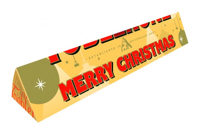 Toblerone With Festive Message 360g