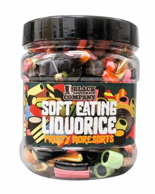 Soft Eating Liquorice Fruity Moresorts 300g