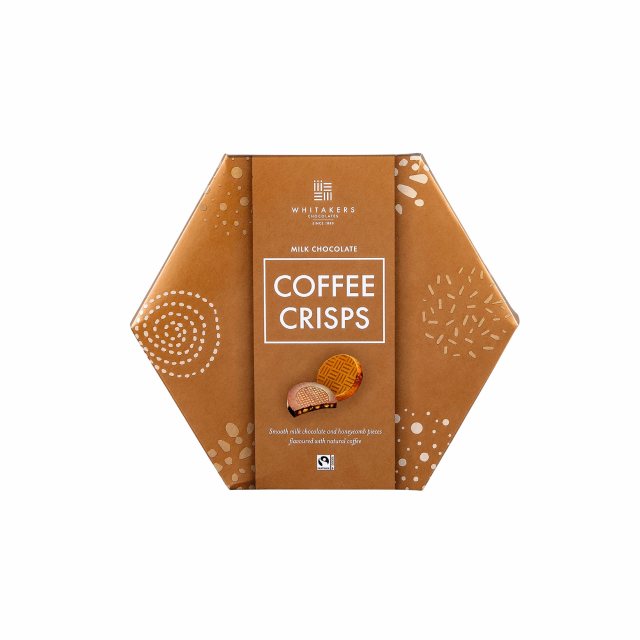 Whitakers Milk Chocolate & Honeycomb Coffee Crisps 165g