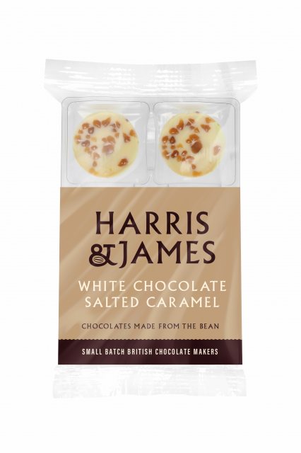 Harris & James Salted Caramel White Chocolate 6 Pack