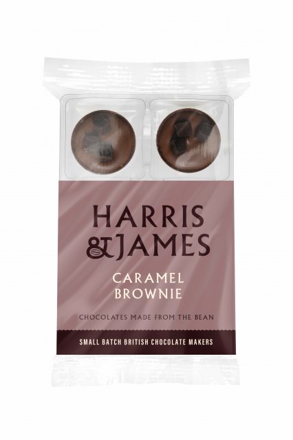 Harris & James Caramel Brownie Milk Chocolate 6 Pack