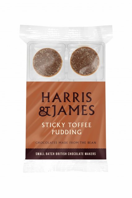 Harris & James Sticky Toffee Pudding White Chocolate 6 Pack