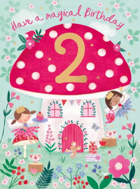 Magical 2nd Birthday Card