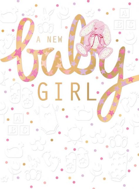 New Baby Girl Card