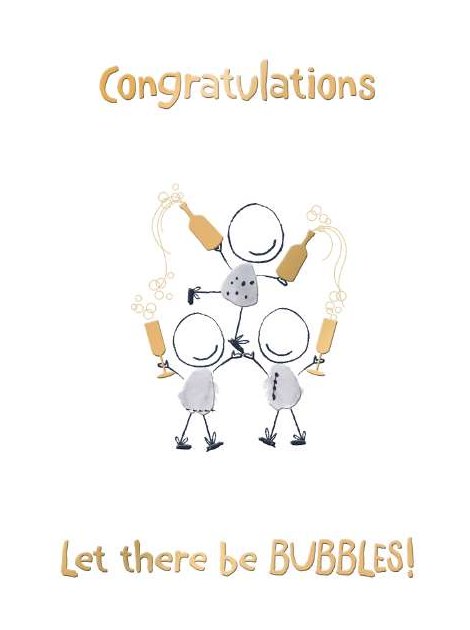 Smudge Congratulations Card