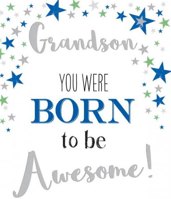 Born To Be Awesome Card