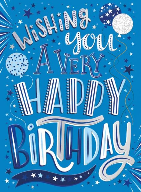 Wishing You A Very Happy Birthday Card