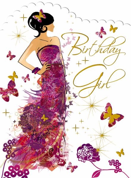 Birthday Girl Card