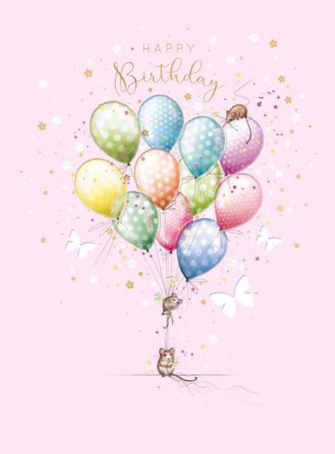 Joli Balloons Birthday Card