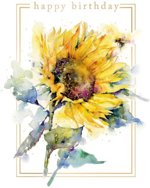 Sunflowers Birthday Card