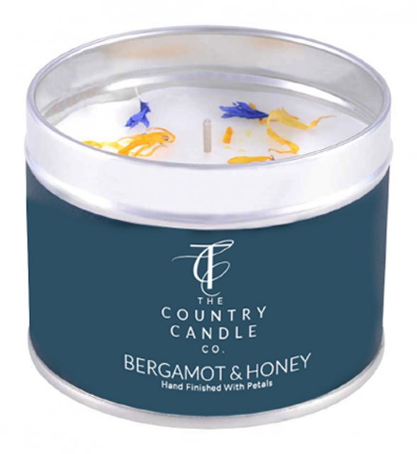 The County Candle Co Country Candle Co Pastels Bergamot & Honey Tin Candle