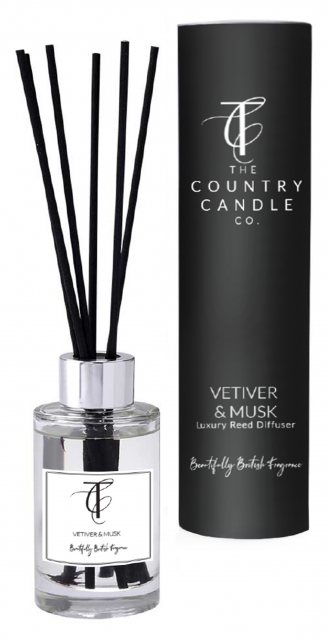 The County Candle Co Country Candle Co Pastels Vetiver & Musk Reed Diffuser 100ml