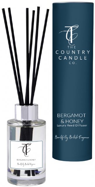 The County Candle Co Country Candle Co Pastels Bergamot & Honey Reed Diffuser 100ml