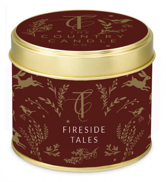 The County Candle Co Country Candle Co Enchanted Woodland Fireside Tales Tin Candle