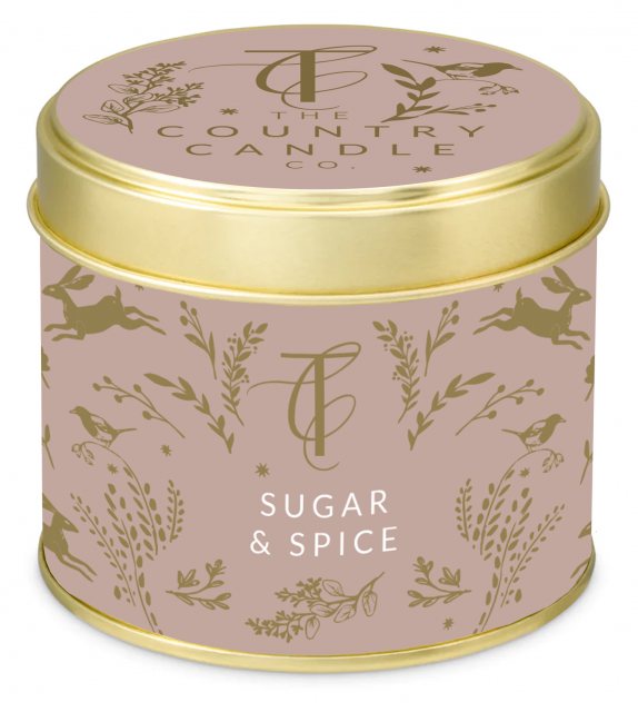 The County Candle Co Country Candle Co Enchanted Woodland Sugar & Spice Tin Candle