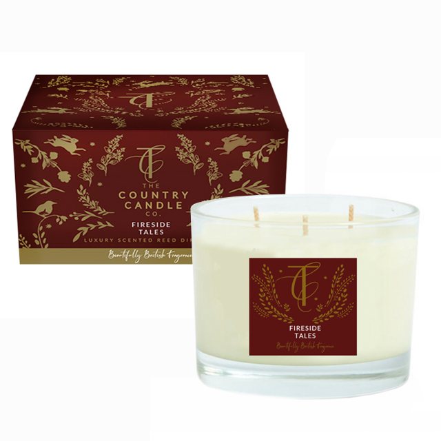 The County Candle Co Country Candle Co Enchanted Woodland Fireside Tales 3 Wick Candle