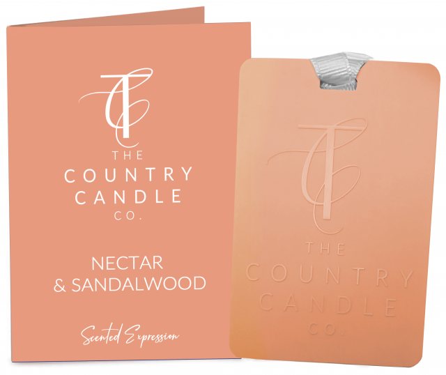 The County Candle Co Country Candle Co Scented Expressions Nectar & Sandalwood Fragrance Card