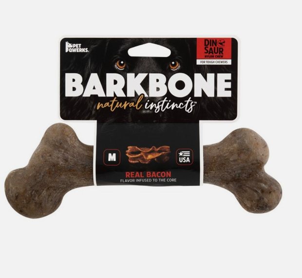 Dino Barkbone Bacon Medium